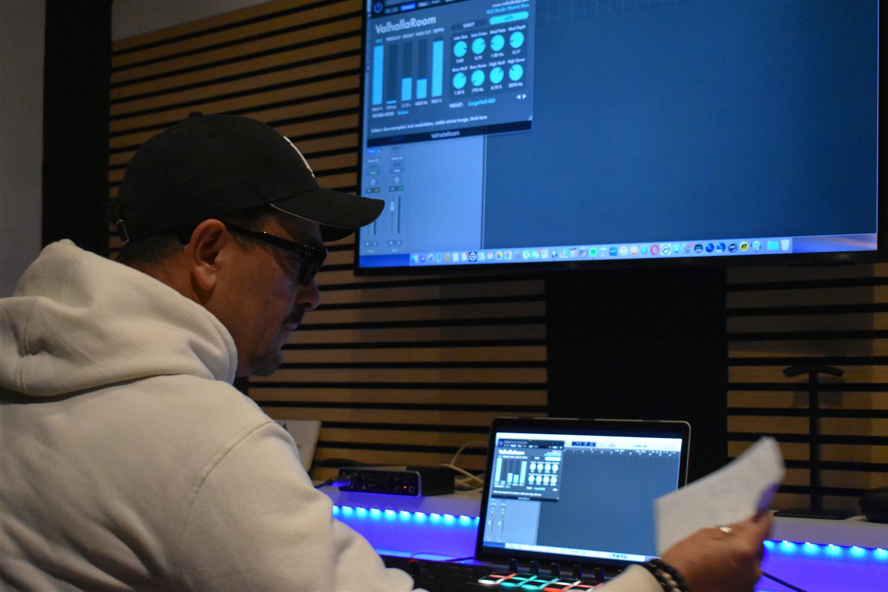 Lo studio di produzione dell'accademia